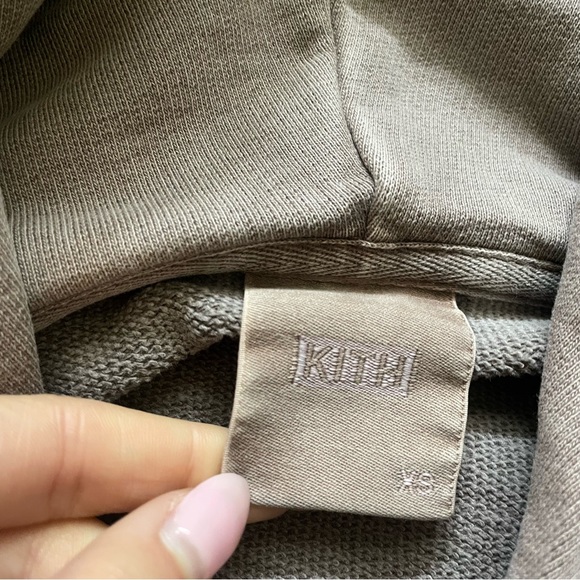 Kith Light Brown hoodie size xs - Picture 3 of 6